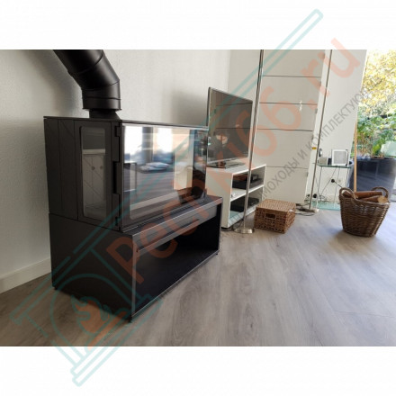 Чугунная печь-камин Eco Minimal 50 (Plamen)