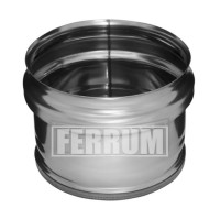 Заглушка-внешняя (НЕРЖ-430/0,5) d-150 (Феррум)