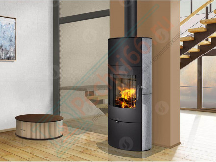 Печь-камин Ovalis Akum камень (Romotop)