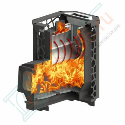 Печь для бани Hard 30M Хохлома (Сталь-Мастер)