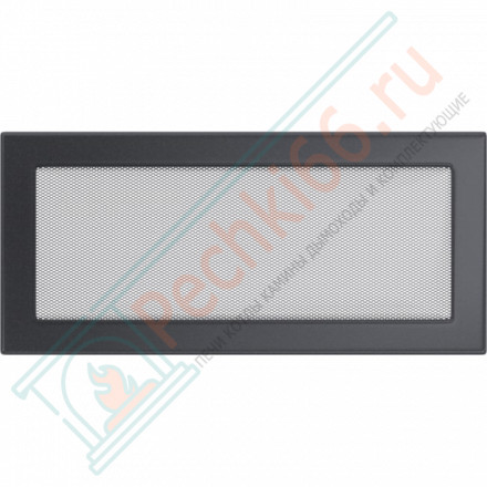 Решётка вентиляционная каминная графитовая 170х370 37G (Kratki)