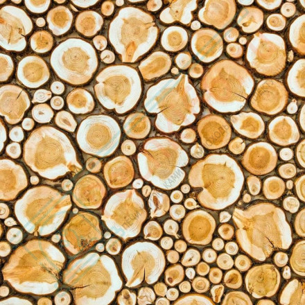 Панно из можжевельника на щите 1200х500 мм