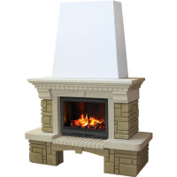 Каминная облицовка ГРАНД, пристенная (LK)