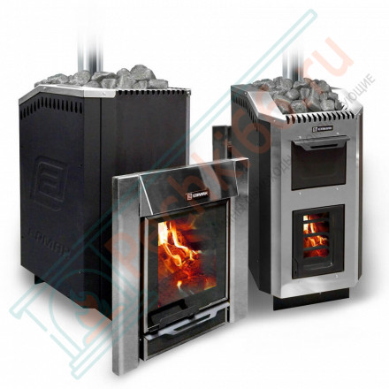 Чугунная печь для бани Ermak 36 Люкс (Ермак)