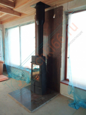 Чугунная печь-камин CHAMANE (INVICTA)