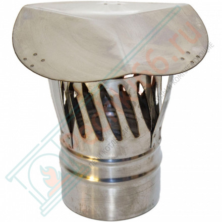 Зонт с искрогасителем (НЕРЖ-439/0,5) d-80 (УМК)