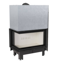 Стальная топка MBO/L/BS/G/SG, гнутое стекло (Kratki)