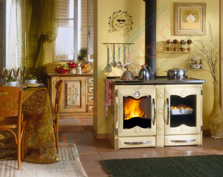 Печь с варочной поверхностью America CM, цвет бежевый (La Nordica)