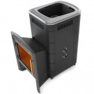 Чугунная печь для бани Тунгуска Cast Витра ТО антрацит (T.M.F) Чугунная печь для бани Тунгуска Cast Витра ТО антрацит (T.M.F)