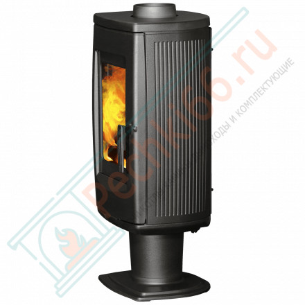 Чугунная печь-камин Aria черная (Plamen)