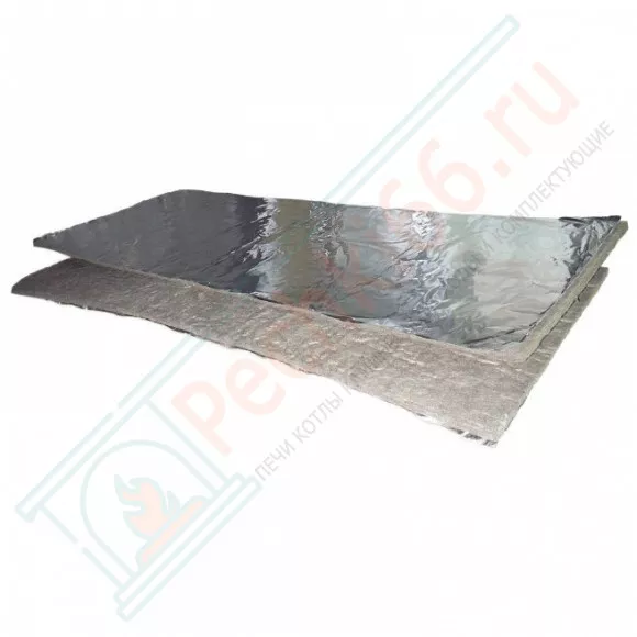 Базальтоволокнистый теплоизоляционный материал БВТМ-К, картон с фольгой, 1250*600*5 мм (Тизол) в Краснодаре