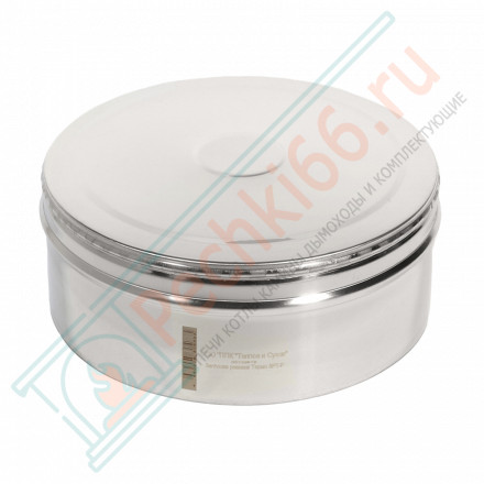 Заглушка ревизии Термо ЗРТ-Р (304-0.5) d-80/140 (ТиС-Промо)