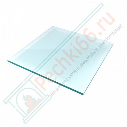 Стекло под печь камин SPK-5 сатин (белое) 1100х1100х6 мм