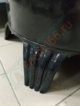 Чугунная печь Julia, черная эмаль (Plamen)