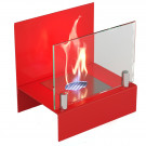 Биокамин Афиша S, красный (LuxFire)