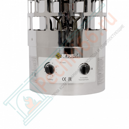 Электрокаменка напольная CILINDR - 80 (Везувий) до 12 м3