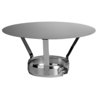 Зонт без изол (НЕРЖ-321/0,5) d-120 (Дымок-Lux)