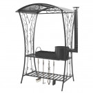 Мангал Березка с печкой под казан и крышей (Везувий) Мангал Березка с печкой под казан и крышей (Везувий)