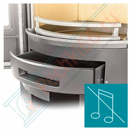 Печь-камин 510:3 Style, верх талькомагнезит, цвет серый (Contura)