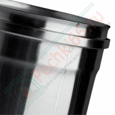 Заглушка внешняя (для трубы) (AISI-316L/0,5) d-130 (Craft)