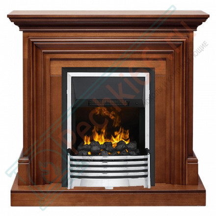 Электрический Каминокомплект Bradford - Орех с очагом Flagstaff