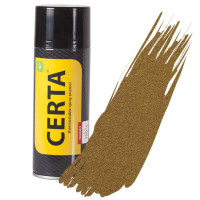 Термостойкая краска аэрозоль 0,52л, золото, +700°С (Certa)