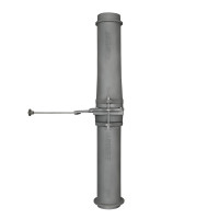 Чугунный шиберный модуль L=1000, d-115 (ТехноЛит) Чугунный шиберный модуль L=1000, d-115 (ТехноЛит)