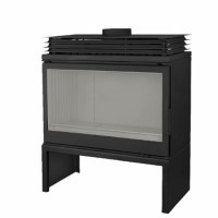 Чугунная печь-камин LCI 9 GF Stove (Liseo Castiron) до 360 м3