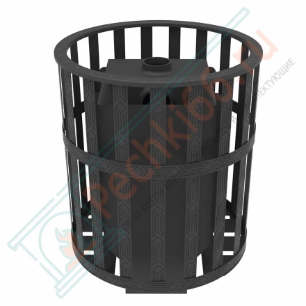 Печь для бани Викинг 15 Д-2, каминная дверца (Березка) до 16 м3