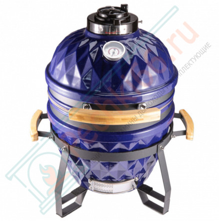 Керамический гриль Diamond Egg S синий