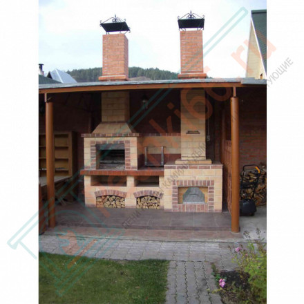 Плитка прямая Старый Замок Макси (0.8 м2 в коробке) (Терракот)