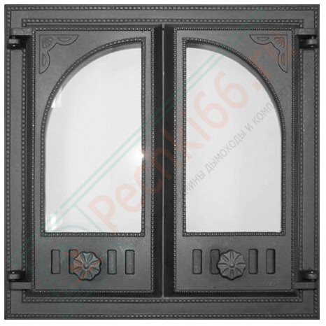 Дверка каминная чугунная K501 410*410 мм (FireWay) в Краснодаре