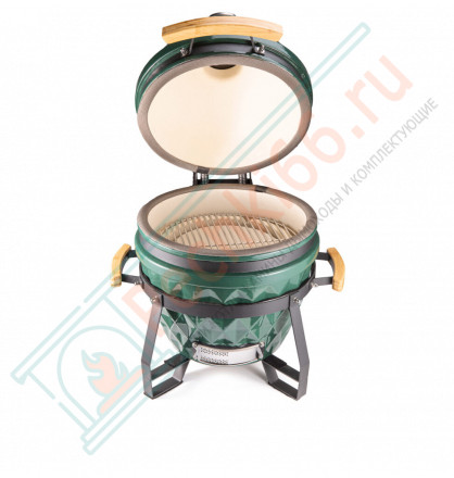 Керамический гриль Diamond Egg S зеленый