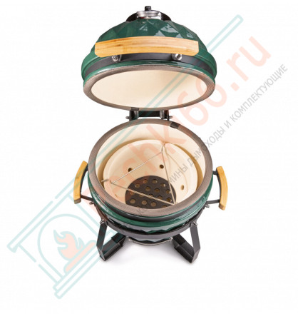 Керамический гриль Diamond Egg S зеленый