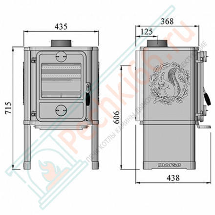 Печь-камин Morsø 1442 (Morso)