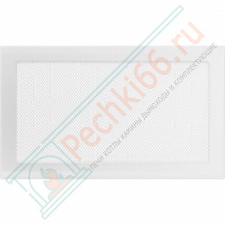 Решётка вентиляционная каминная белая 220х370 22/37B (Kratki)