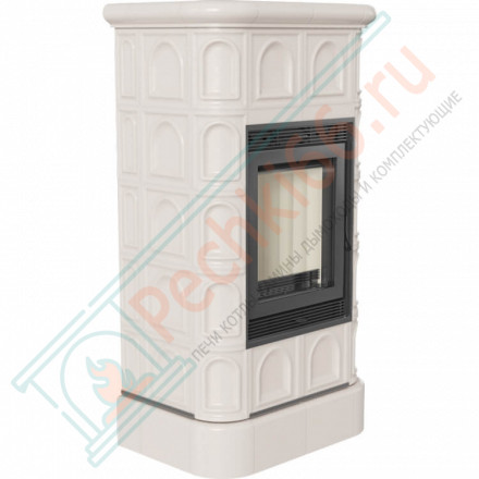 Изразцовая печь-камин Blanka 8, крем (Kratki)
