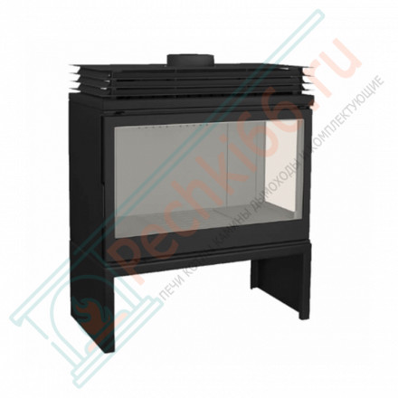 Чугунная печь-камин LCI 9 GF R или L Stove (Liseo Castiron) до 360 м3