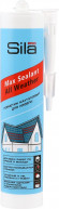 Каучуковый герметик для кровли, бесцветный, Max Sealant ALL Weather, 290 мл (Sila PRO ) в Краснодаре