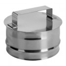 Ревизия на трубу без изол (НЕРЖ-321/0,5) d-250 (Дымок-Lux) Ревизия на трубу без изол (НЕРЖ-321/0,5) d-250 (Дымок-Lux)