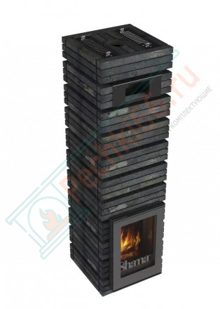 Дровяная банная печь Grill'D Shaman Short (4 каменки)