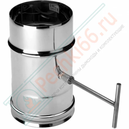 Задвижка L=250 (AISI-321/0,8мм) d-200 (Вулкан)