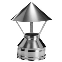 Зонт на трубу с изол (НЕРЖ-321/0,5-НЕРЖ-439/0,5) d-200/280 (Дымок-Lux) Зонт на трубу с изол (НЕРЖ-321/0,5-НЕРЖ-439/0,5) d-200/280 (Дымок-Lux)