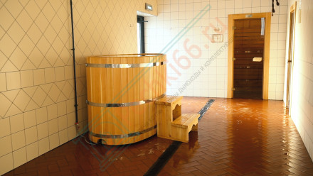 Купель кедровая овальная 78х140х120 (НКЗ)