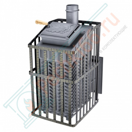 Чугунная печь для бани Гефест GFS-ЗК 40 (М) Ураган (ТехноЛит)