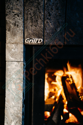 Дровяная банная печь Grill'D Shaman Long (4 каменки)