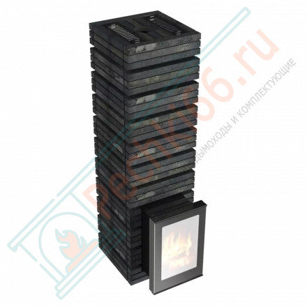 Дровяная банная печь Grill'D Shaman Long (4 каменки)