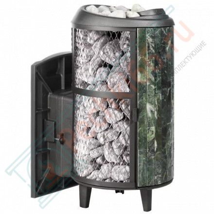 Печь банная Атмосфера L КТТ комбинированная змеевик наборный (ProMetall)