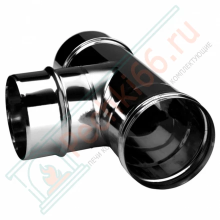 Тройник одностенный 90° (AISI-321/0,8мм) d-300 (Вулкан)