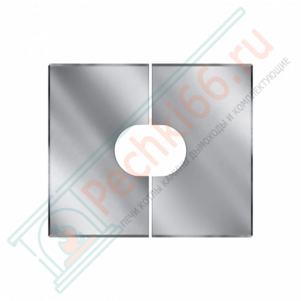 Фланец разрезной 0/20º без изол 720х770 на трубу V50R (AISI-304/0,5) d-120/220 (Вулкан)